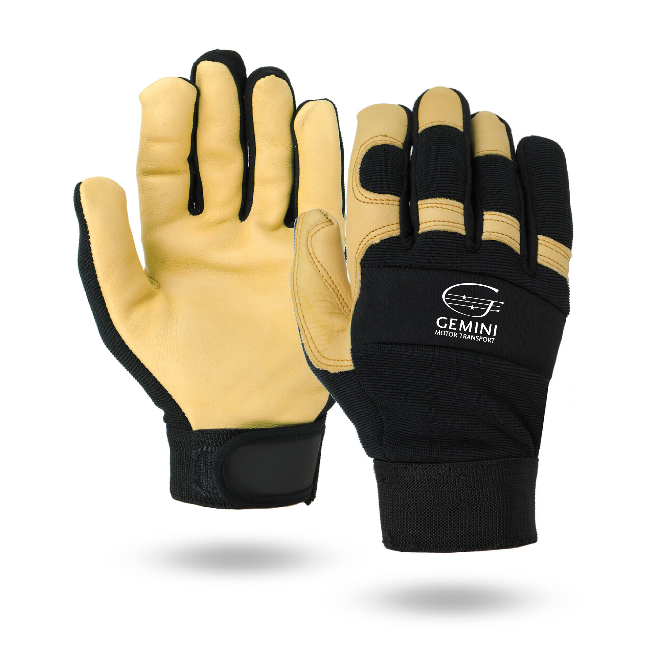 Premium Cowhide Leather Mechanics Gloves