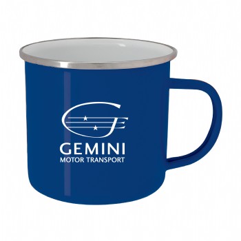 16 oz. Enamel Campfire Mug