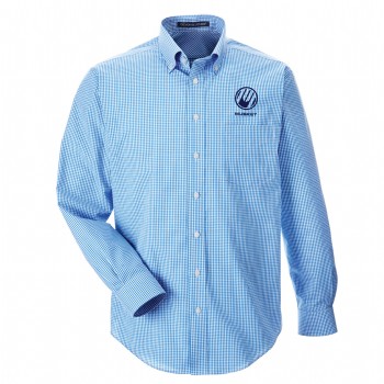 Devon & Jones Men's Crown Woven Collection Gingham Check