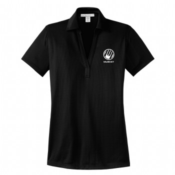 Ladies Performance Fine Jacquard Polo