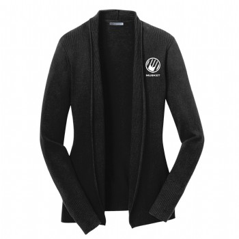 Ladies Open Front Cardigan Sweater