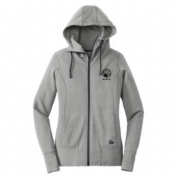 New Era Ladies Tri-Blend Fleece Full-Zip Hoodie