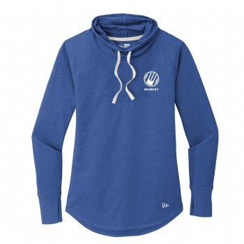 New Era Ladies Sueded Cotton Blend Cowl Tee