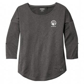 OGIO Ladies Gravitate Scoop 3/4-Sleeve