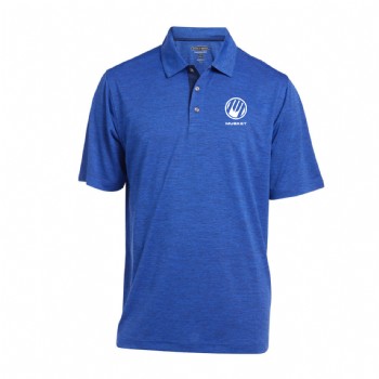 Pebble Beach Heather Stripe Polo